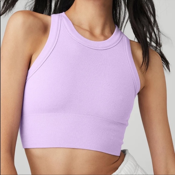 ALO Yoga Tops Alo Yoga Seamless Delight High Neck Bra Poshmark